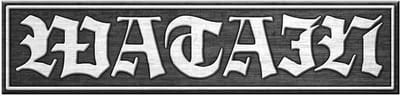 Watain - Logo Pin - Zwart/Zilverkleurig