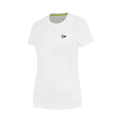 Dunlop Club Crew T-shirt Meisjes-Wit