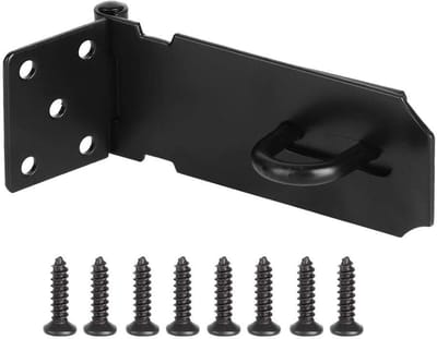 Dailygoods- Deurslot Roestvrij Staal - Deurbeugel - Hangslot - Vergrendeling - Kastdeuren - Lichte Gewicht 128 g - 13,7x3,9 cm - Deursluiting