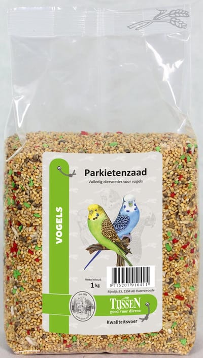 Tijssen goed voor dieren Parkietenzaad I [kl] - 1KG - 1ST