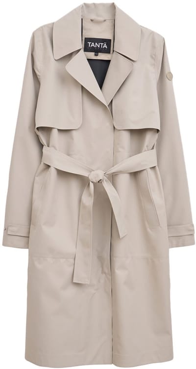 Stone Grey regenjas / trenchcoat Tage van Tantä L