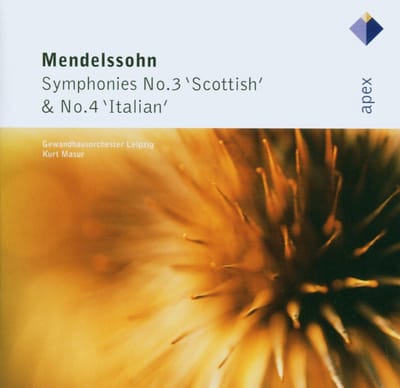 Symphony No 3 Scottish / Symphony No 4 Italian