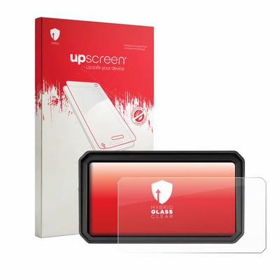 upscreen - Screenprotector voor WonVon Motorrad Carplay 7" Pro - Folie Beschermfolie Beschermglas transparant