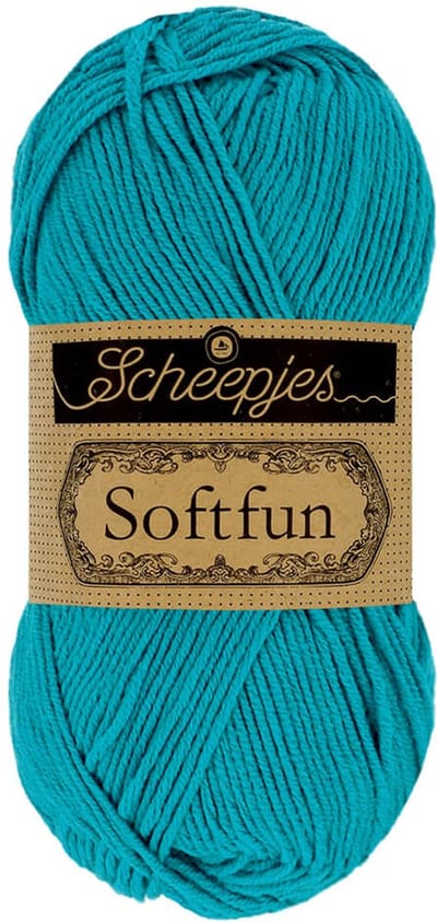 Scheepjes Softfun 50g - 2511 Dark Turquoise