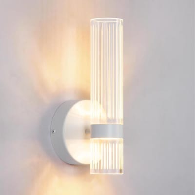 Moderne Wandlamp - LED Muurlamp - Sfeerverlichting Creëren - Drie Kleurtemperaturen - 28 cm Lengte - Niet gespecificeerd