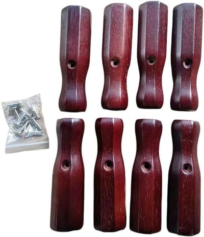 Tafelvoetbal Handvatten - Foosball Handgrepen - Spel Verbeteren - Antislip Groef - 8 stuks - Rood