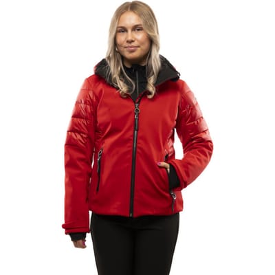 LUHTA KIERINKI Dames Wintersportjas - ROOD - Maat 38