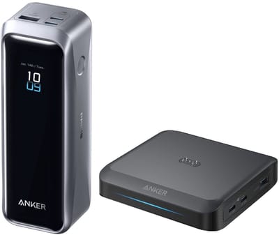 Anker Prime Power Bank Black Myth: Wukong Edition, 20,100mAh 3-Port Portable Charger with 220W, Two-Way Power, TSA-Approved, App Control + Anker-oplaadstation +Anker-oplaadstation, maximaal 150 W snelladen met 3 poorten voor Anker Prime-powerbank