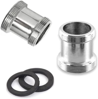 Messing Kraan Adapter - 22mm naar 21mm NPT Draad - Waterzuiveraar Connector voor Sink Kraan