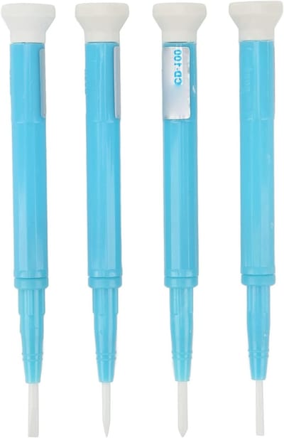 Set van 4 Flexibele Schroevendraaiers met Keramische Punt - 1.3mm, 1.8mm en 2.6mm voor Precisie en Inductiecapaciteit