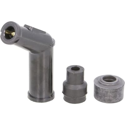 ruisonderdrukker ngk vb05e schuin 120° met olijf 5 kohm voor motor scooter quad nieuw