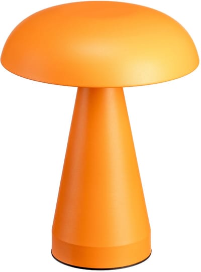 Luxus Europe - Tafellamp Touch Sofia Oranje - Draadloze LED Tafellamp Binnen - USB-C Oplaadbaar - Touchbediening - Dimbaar - 3 Lichtkleuren
