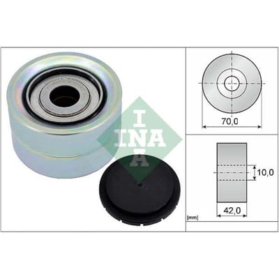 Schaeffler Ina Rondsel/geleiderpoelie, V-riem INA 532 0412 10