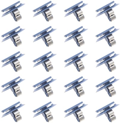 Dailygoods- Trim Clips 20 stuks - Bevestigingsclips Auto - Kofferbak Pijler - Interieur Clips - Kunststof - Compatibel met Vauxhall