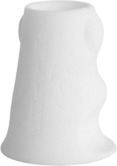 Honkbal Softbal Knop - Slagknop Grip - Betere Slagen - Asymmetrische Vorm - 34 inch - Wit