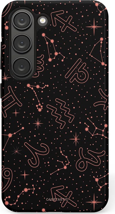 Casetastic Hoesje Geschikt voor Samsung S23 - Stijlvolle Beschermende Duo-layer Case - Astropuls