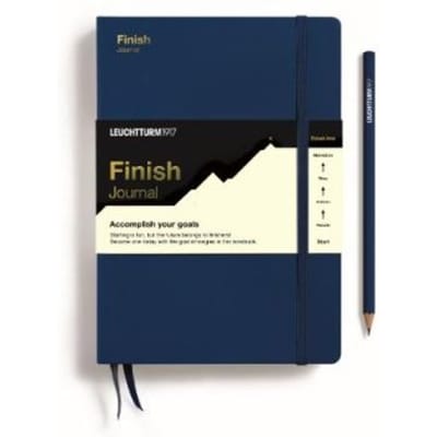 Leuchtturm notitieboekje finish journal medium a5 navy