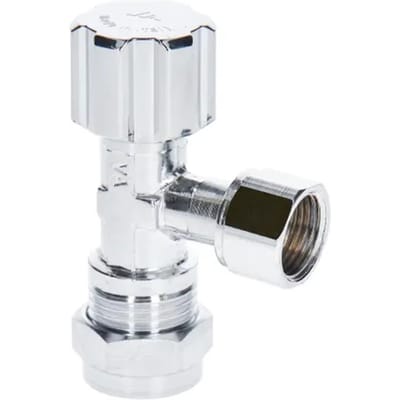 Sanivesk Hoekstopkraan Knel 15mmx3/8"f Chroom