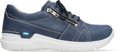 Wolky Dames Veterschoen Feltwell - 0660911-820 Denim - Maat 36