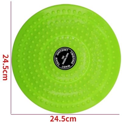 Planche à disque torsadée pour la taille, équipement de musculation, Fitness, plaque Twister mince, équipement d'exercice vert