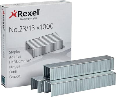 Rexel Staples 23/13 mm, 1000 pieces, 2101053