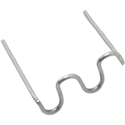 Kunzer 800AKRR-S06 S-Klammern 0,6 mm Klemmen (l x b x h) 13.5 x 0.6 x 15 mm