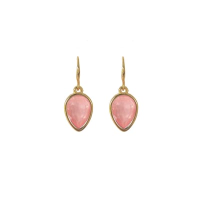 Flamingo Swarovski - oorhangers - summer vibes - zomercollectie - goud - Bliss Label