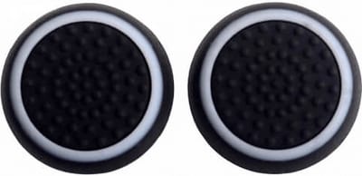 Scoby - Thumb Grips - Gripjes voor Controller - Pro Gaming Set - Gaming Gear - 1 Paar - Wit/Zwart