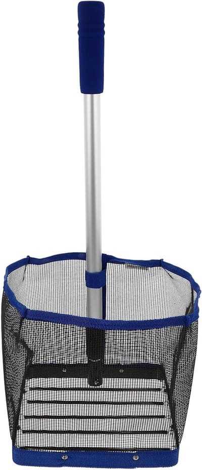 Tafeltennis Ballenhouder - Pong Picker - Bal Verzamelen - Telescopische Stang - 52.5 cm - Blauw
