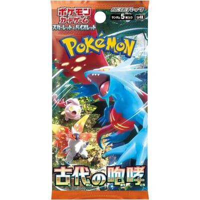 The Pokémon Company Pokémon TCG Scarlet & Violet Ancient Roar-Booster Pack Japans (Diversen) Nieuw