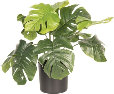 Clayre & Eef Kunstplant 40 cm Groen Kunststof