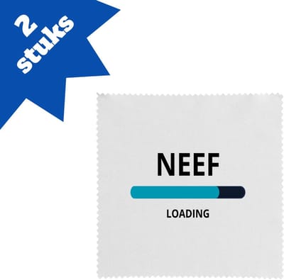 Akyol - neef loading brillendoekjes - Neef - ochtendkoffie laden - verjaardagscadeau - verjaardag - cadeau - cadeautje voor neef - neef artikelen - kado - geschenk - gift - 17,8 bij 17,8 cm - 2 stuks