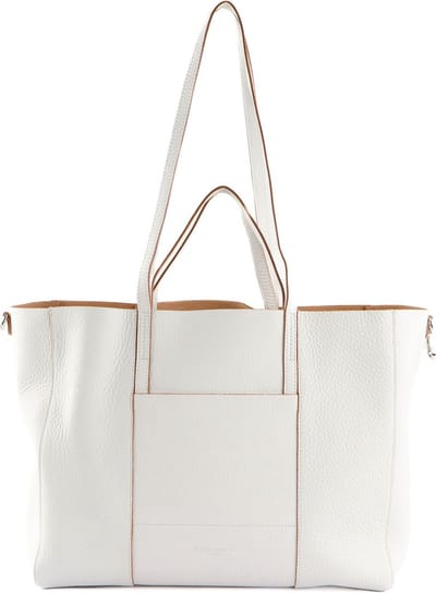 GIANNI CHIARINI Schoudertas Shopper Superlight Shopping Bag Bianco - Nature Wit