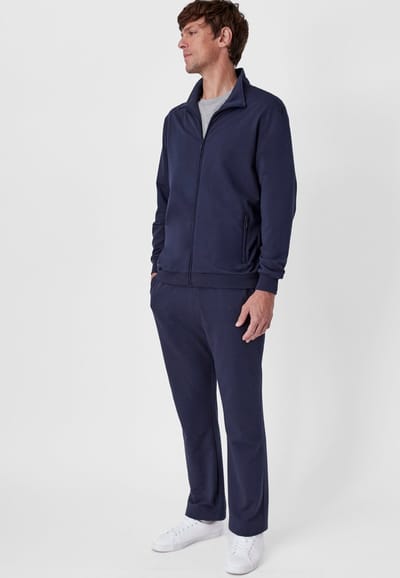 Damart - Vrijetijdspak met binnenzijde in lustricot - Heren - Blauw - M