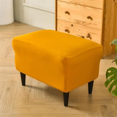 Effen Kleur Stretch Relaxfauteuil Sofa Hoes voor Woonkamer Elastische Antislip Fauteuilhoezen All-inclusive Bankhoezen orange