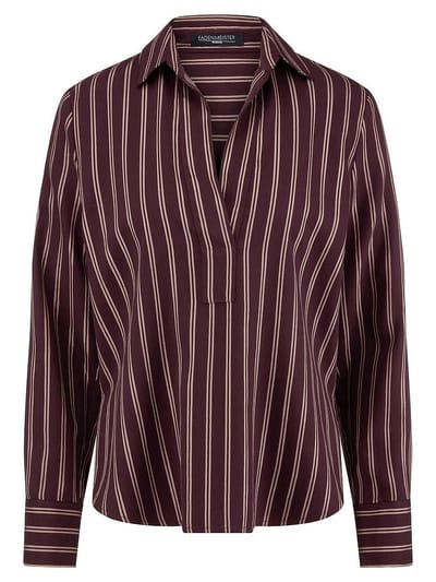 Blouse Van Fadenmeister Berlin rood