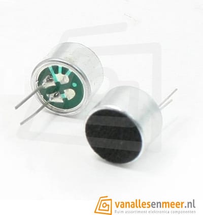 9745P Electret Condenser Microphone 9.7x4.5MM