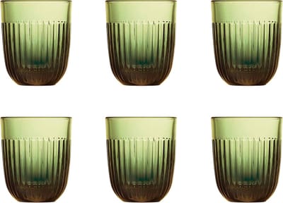 La Rochère Ouessant Tumbler 26 Cl Olijfgroen - 6 Stuks