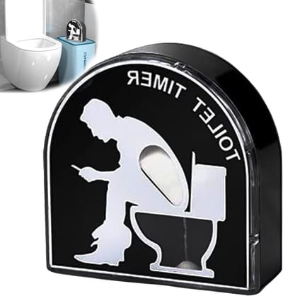 Grappige Zandloper voor het Toilet, Creatief Cadeau voor Mannen, Vader, Echtgenoot en Vaderdag, Tijdbeheer en Humor