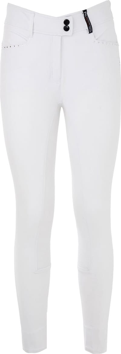 PK International Sportswear - Breeches - Notable Full Grip - White
