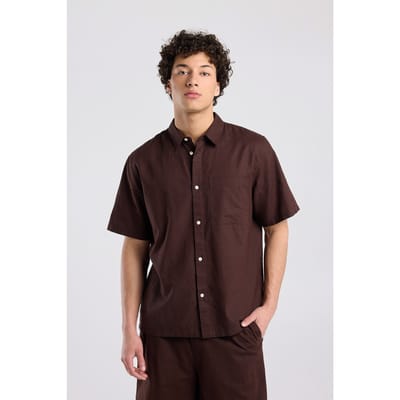 America Today Ido Brown Größe: S | Casual hemden Outlet | Herren | Braun