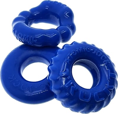 Oxballs - Bonemaker Cockring Set - 3 stuks - Blauw