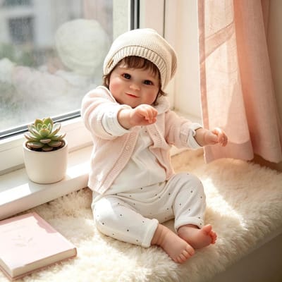 Babypop Meisje - Realistische Pop - Rollenspel - Volledig Siliconen - 50 cm - Niet gespecificeerd