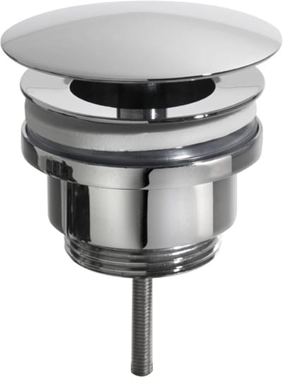 Wastafel Afvoerplug - Stopkraan Badkamer - Water Dicht Maken - Niet-afsluitbaar Ontwerp - 5 x 1 x 1 cm - Chroom