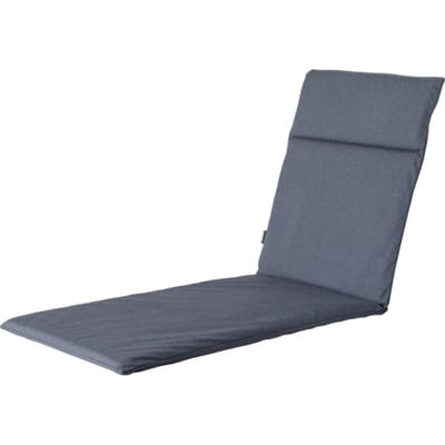 Madison - Tuinkussen - Outdoor - 190 x 60cm - Manchester Denim Grijs - Ligbedkussen