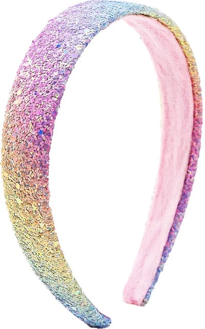 Glitter Haarband / Diadeem - Unicorn / Eenhoorn | Polyester / Plastic | Fashion Favorite