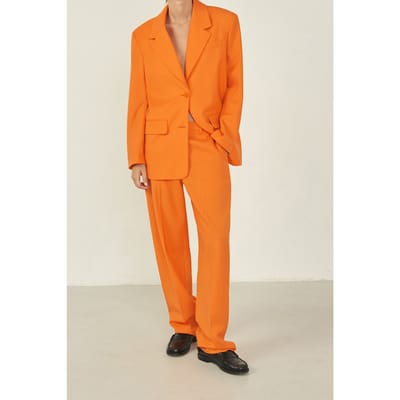 American Vintage Tabinsville Pant Carotte Size: XS | Formal pants Outlet | Dames | Oranje