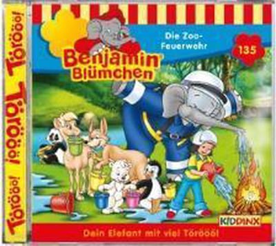 Benjamin Blümchen 135: Die Zoo-Feuerwehr