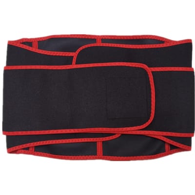Taille Trainer Riem voor Vrouwen Neopreen Vetverbrandende Sauna Zweet Riem voor Gewichtsverlies Taille Trimmer Afslank Riem S rood