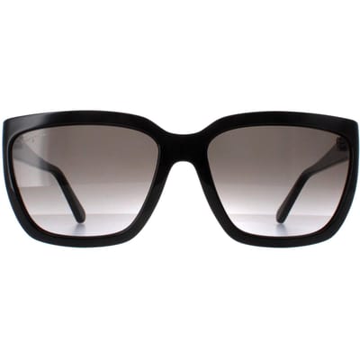 Salvatore Ferragamo SF1018S 001 zwart grijs gradiÃ«nt zonnebril